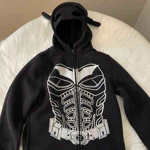 BATMAN Zip-Up Hooded Sweatshirt